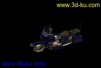 3D打印模型精品中精品赛摩托的图片