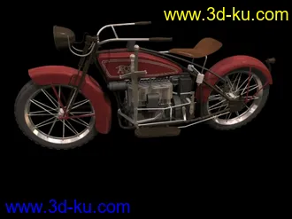 3D打印模型精品中精品赛摩托的图片