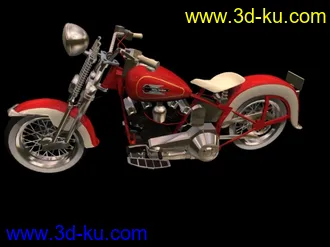 3D打印模型精品中精品赛摩托的图片