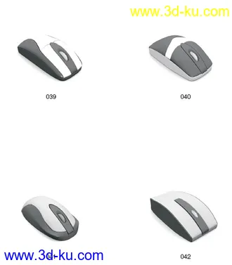 3D打印模型鼠标的图片