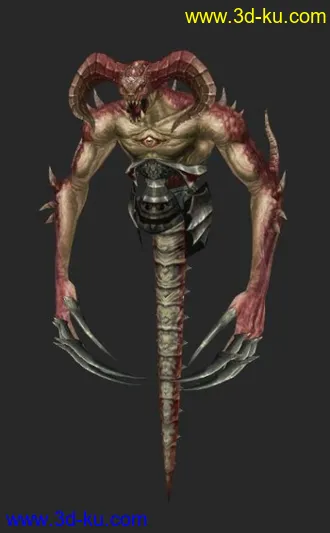 [首发]送大家一怪物模型的图片