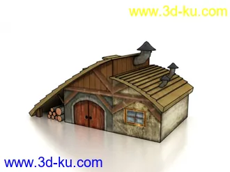 自制房屋模型的图片