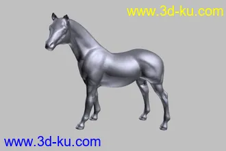 3D打印模型骏马的图片