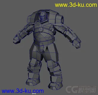 超精人物战士模型+贴图！！！！！！！的图片