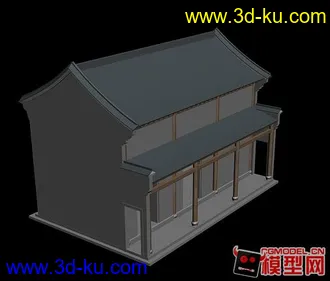 3D打印模型小房子的图片