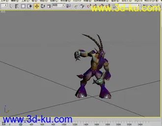 3D打印模型魔兽世界+贴图+全套动作的图片