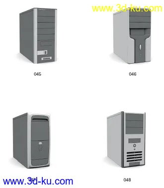 3D打印模型电脑机箱的图片