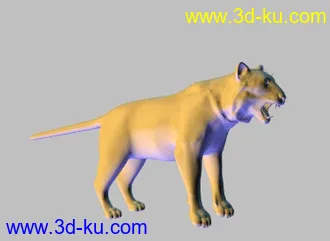 3D打印模型虎的图片