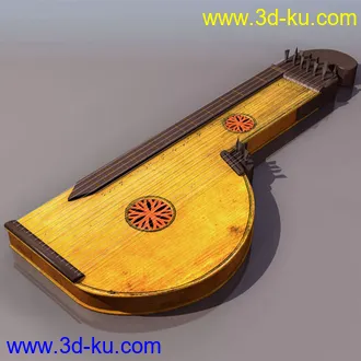 3D打印模型各种乐器16个的图片
