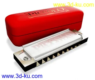 3D打印模型各种乐器16个的图片