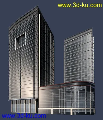 室外建筑模型---建筑的图片