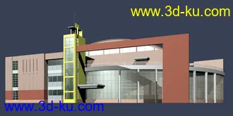 室外建筑模型---建筑的图片