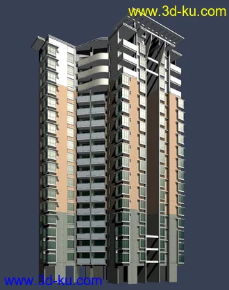 室外建筑模型---建筑的图片