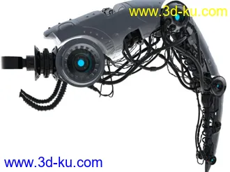 3D打印模型超强的机械手建模 材质 灯光 一定要给我多加点分的图片