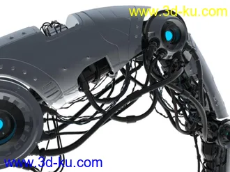 3D打印模型超强的机械手建模 材质 灯光 一定要给我多加点分的图片
