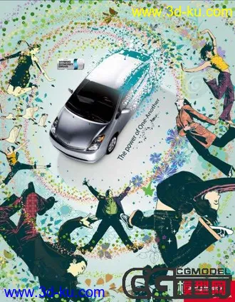 3D打印模型卡通场景的图片