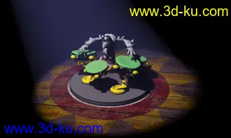 3D打印模型卡通场景的图片