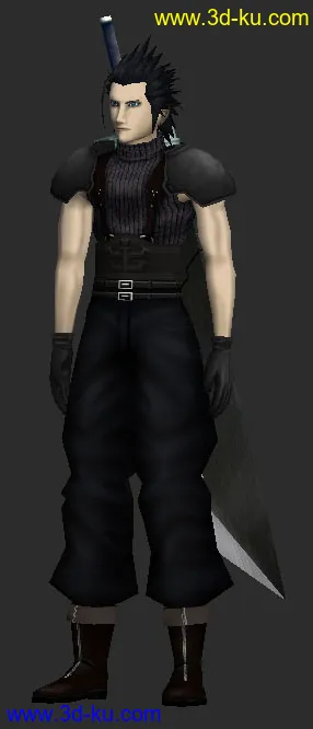 3D打印模型FF7cc 主角的图片