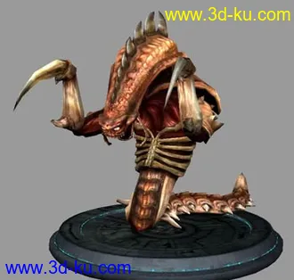 3D打印模型『还原原画』星际争霸II 刺蛇的图片