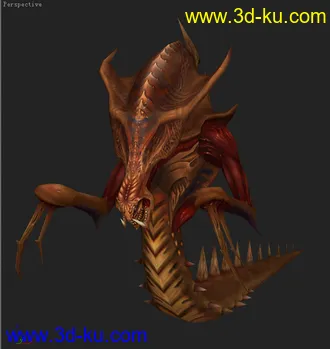 3D打印模型『还原原画』星际争霸II 刺蛇的图片