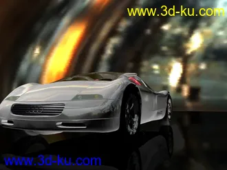 3D打印模型vr渲染的奥迪的图片