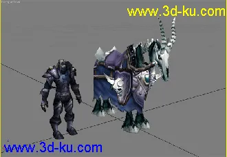 3D打印模型魔兽中的怪物系列的图片