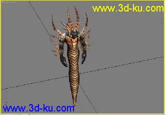 3D打印模型魔兽中的怪物系列的图片