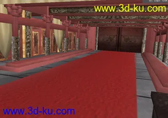 3D打印模型古代三国场景的图片