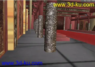 3D打印模型古代三国场景的图片