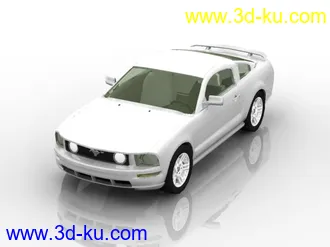 3D打印模型福特野马的图片