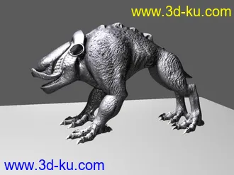 3D打印模型怪兽哦的图片