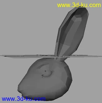 3D打印模型兔子的图片
