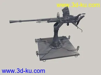 3D打印模型打小日本用的机关枪的图片