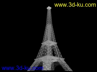3D打印模型埃非尔铁塔的图片