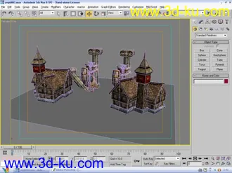 3D打印模型魔兽房子！！！的图片