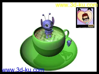 3D打印模型小机器人送给大家_maya8.0_申请加分的图片