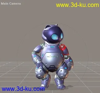 3D打印模型太空猫的图片