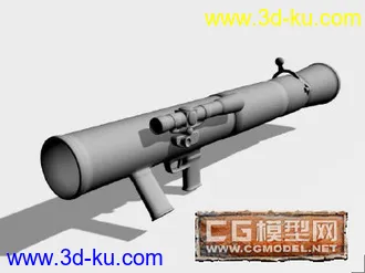 3D打印模型火箭筒的图片