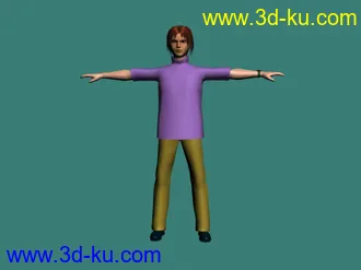 3D打印模型男人(没人做男人呀,我做个)的图片