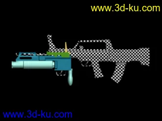 3D打印模型传说中的95改，还没完工，先上！的图片