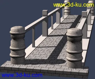 室外建筑模型----------桥的图片