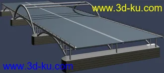 室外建筑模型----------桥的图片