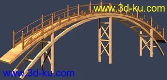 室外建筑模型----------桥的图片