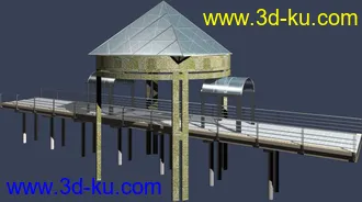 室外建筑模型----------桥的图片