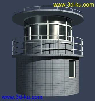 室外建筑模型----------入口大门的图片