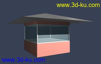 室外建筑模型----------入口大门的图片