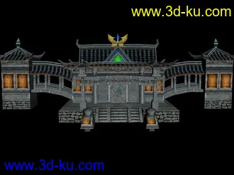 3D打印模型古代－游戏场景，喜欢留话，继续发的图片