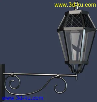 室外建筑模型----------室外灯具的图片