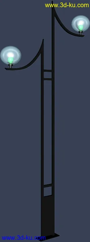 室外建筑模型----------室外灯具的图片