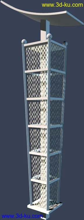 室外建筑模型----------室外灯具的图片